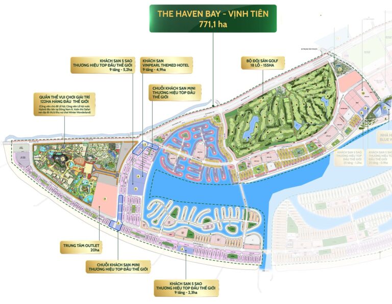 Vịnh Tiên tại The Haven Bay Cần Giờ - Vinhomes Green Paradise